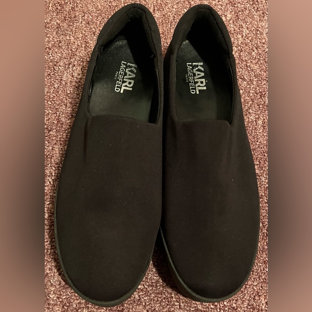 Karl Lagerfeld Women's Black Flats